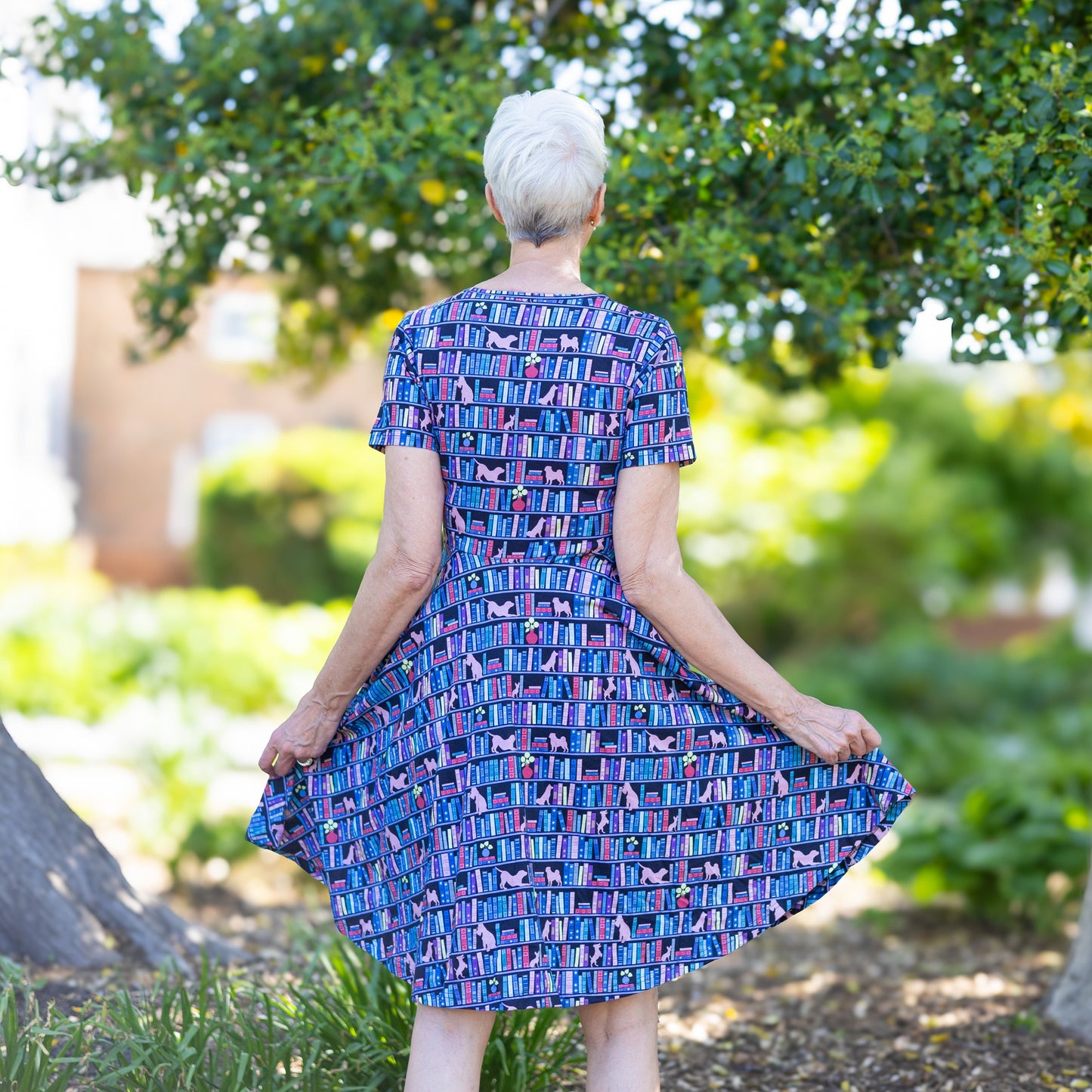 Barkshelf Twirl Dress