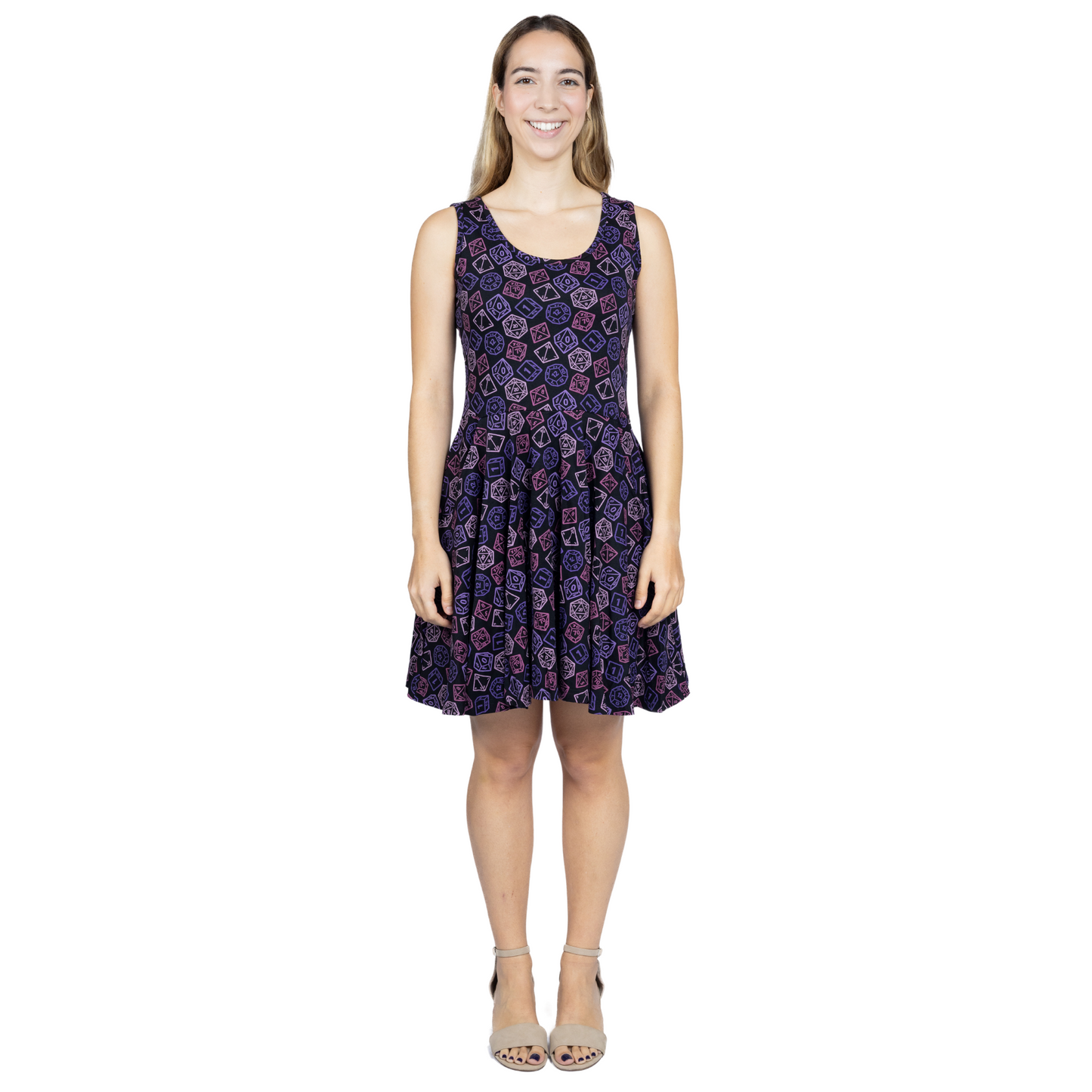 Dice Skater Dress