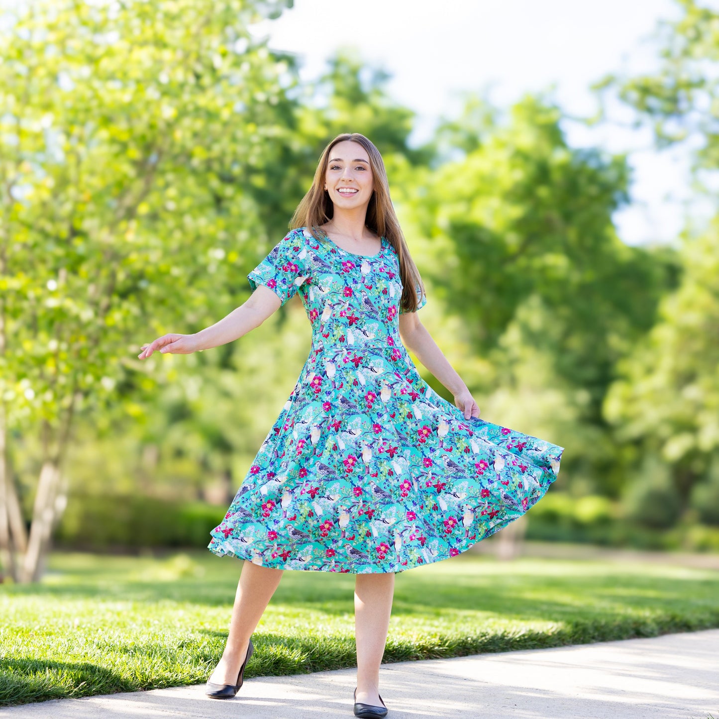 Hen's Parade Twirl Dress