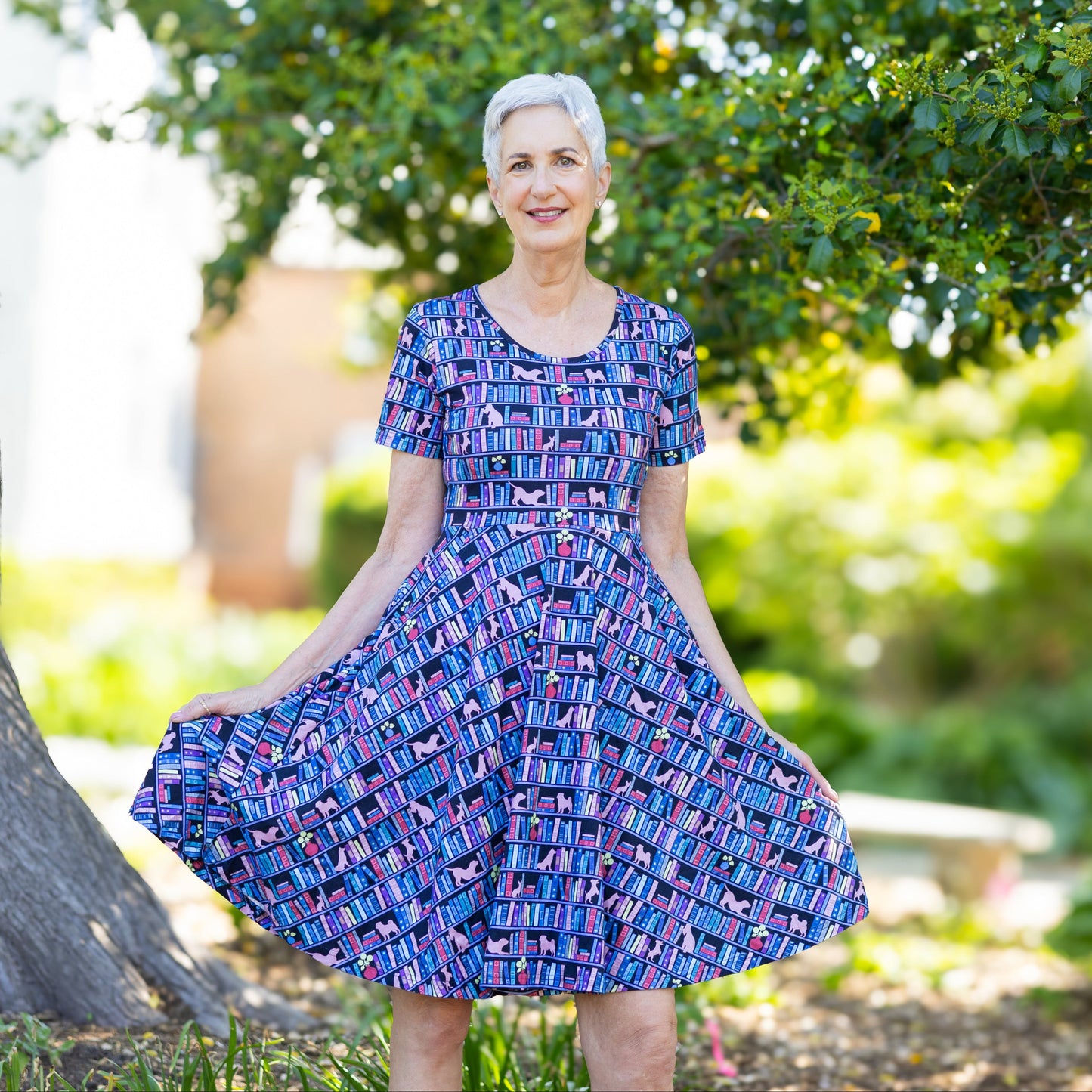 Barkshelf Twirl Dress