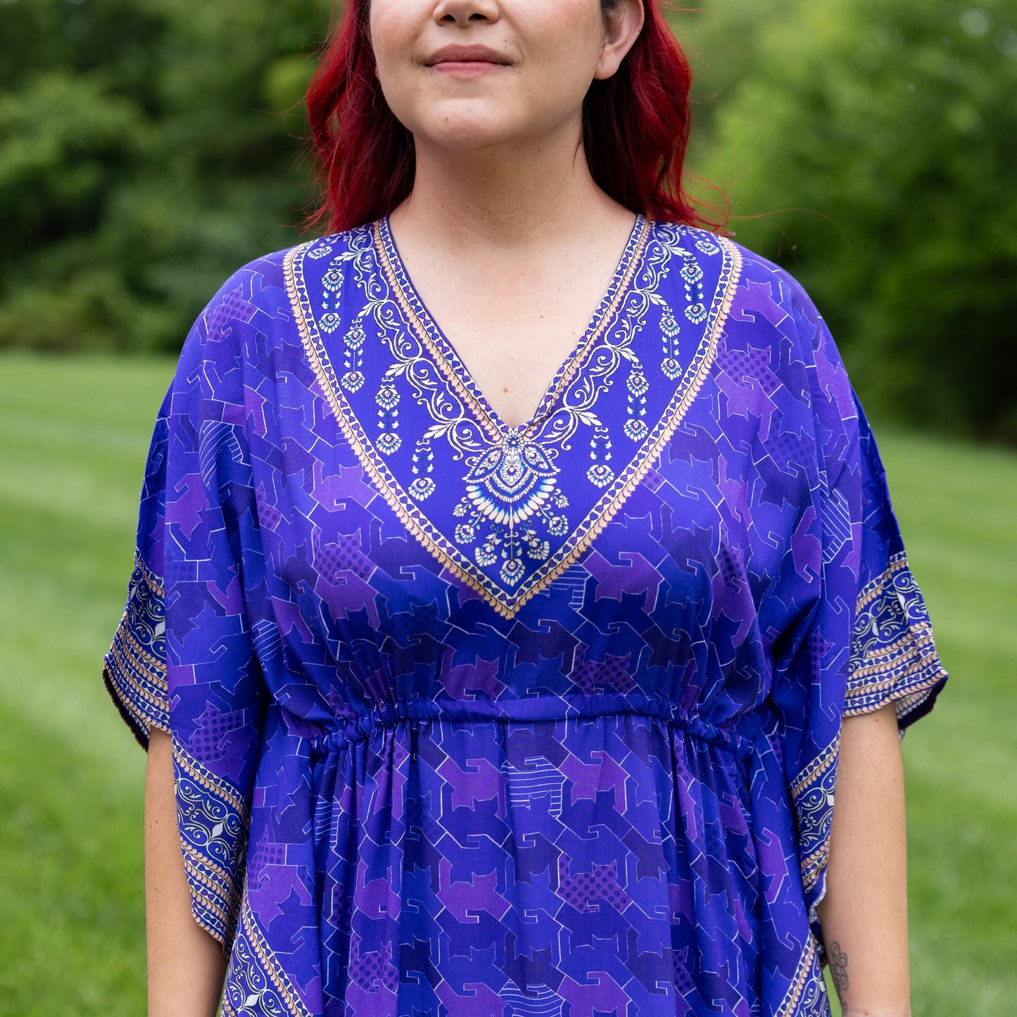 Cats Tessellation Kaftan