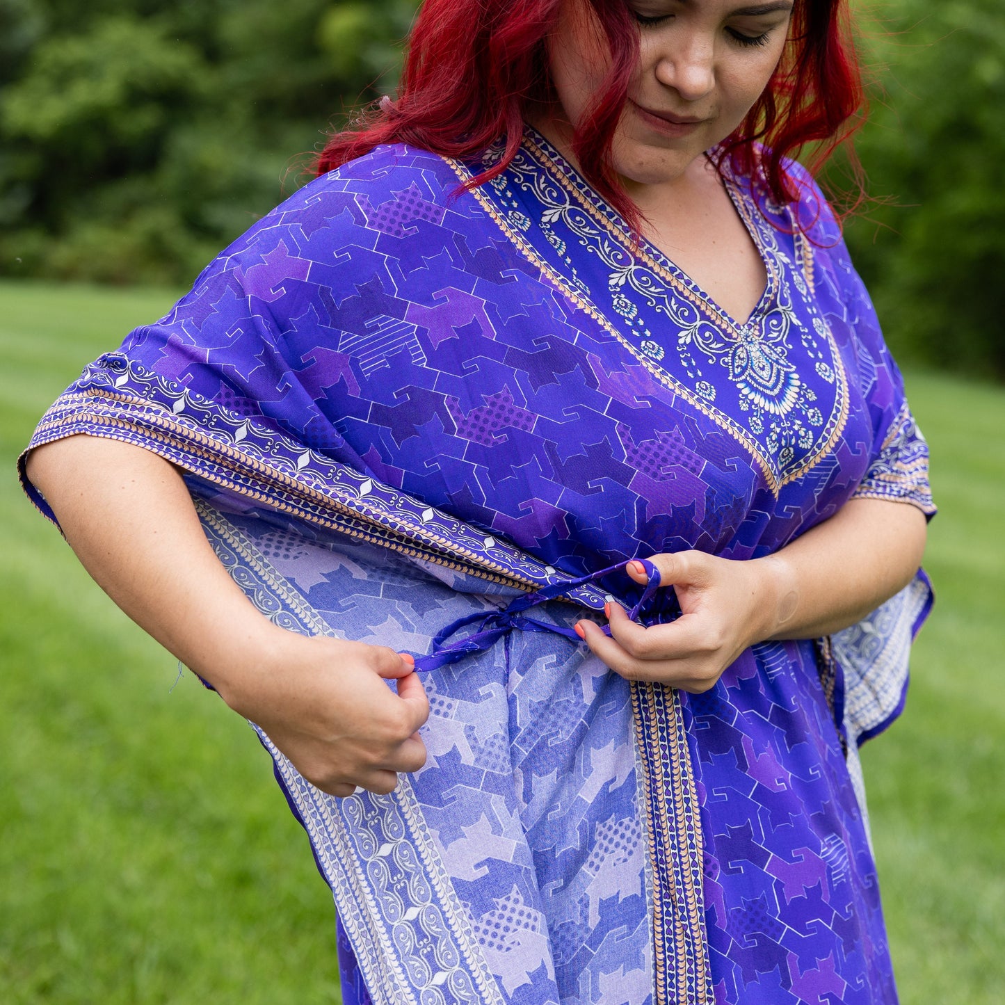 Cats Tessellation Kaftan