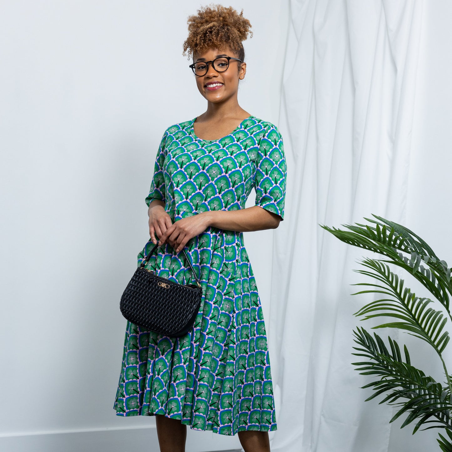 Celtic Clover Twirl Dress