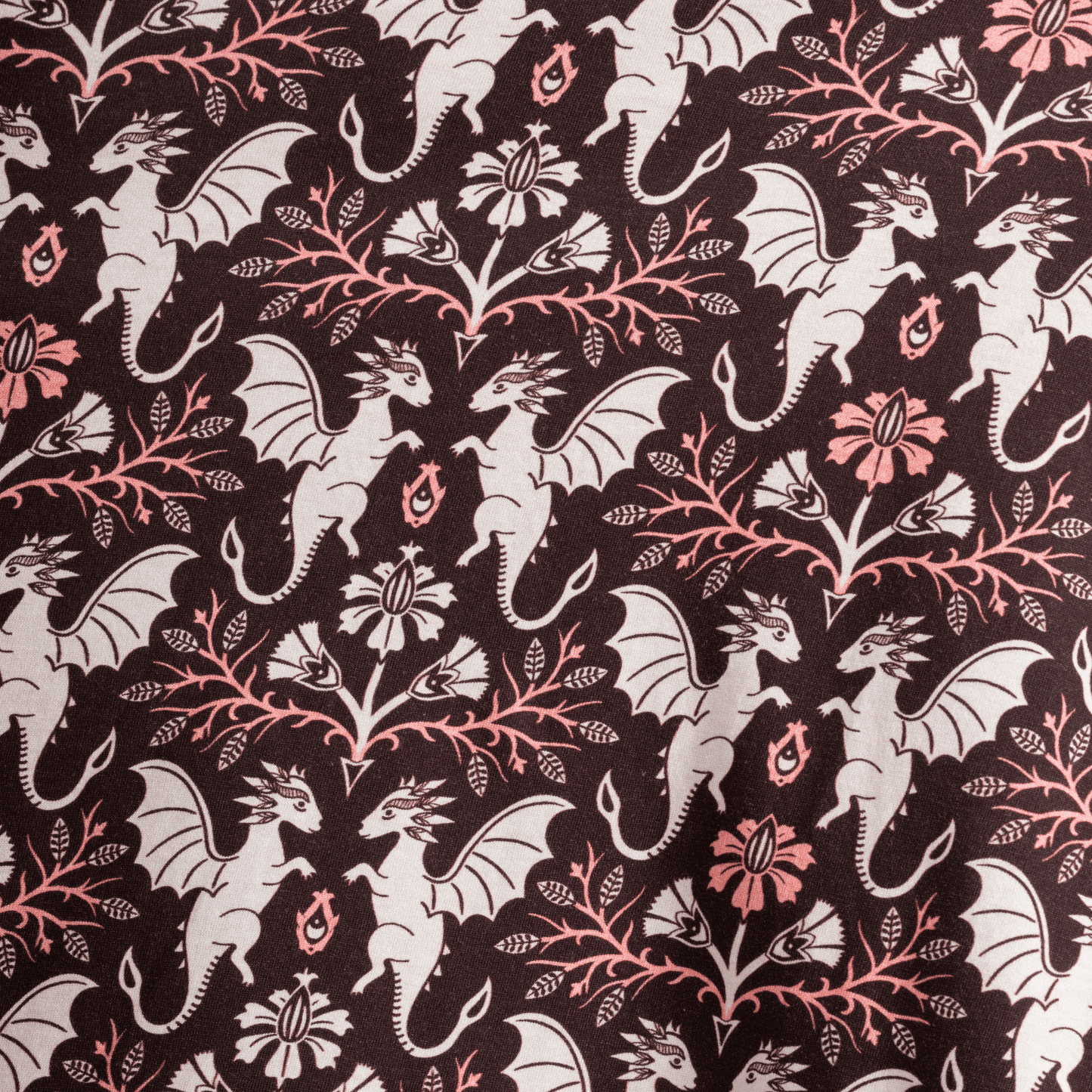 Dragons Damask Ruby Twirl Dress