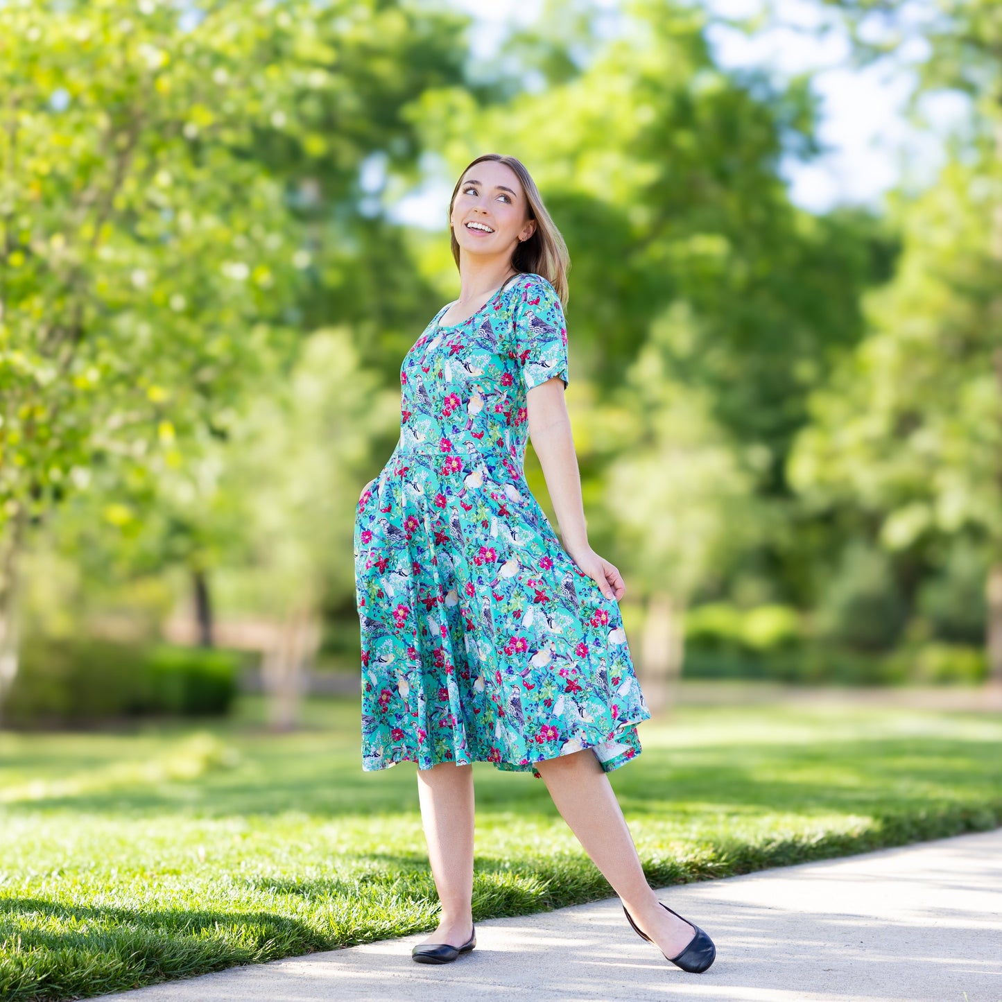 Hen's Parade Twirl Dress