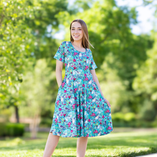 Hen's Parade Twirl Dress