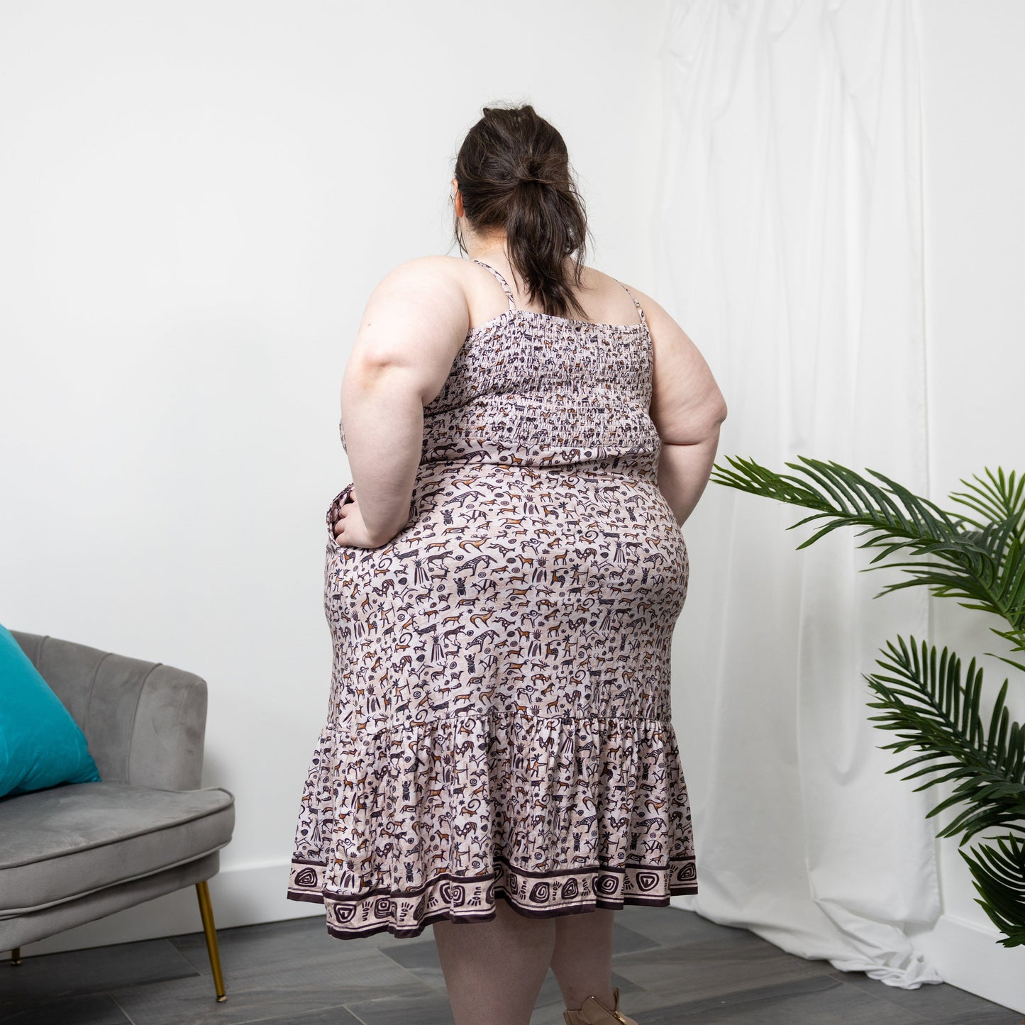 Petroglyphs Frill Dress