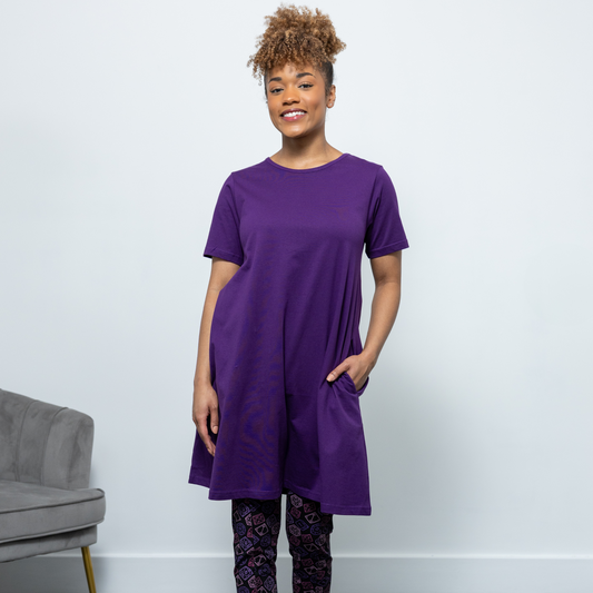 Purple Long Tunic